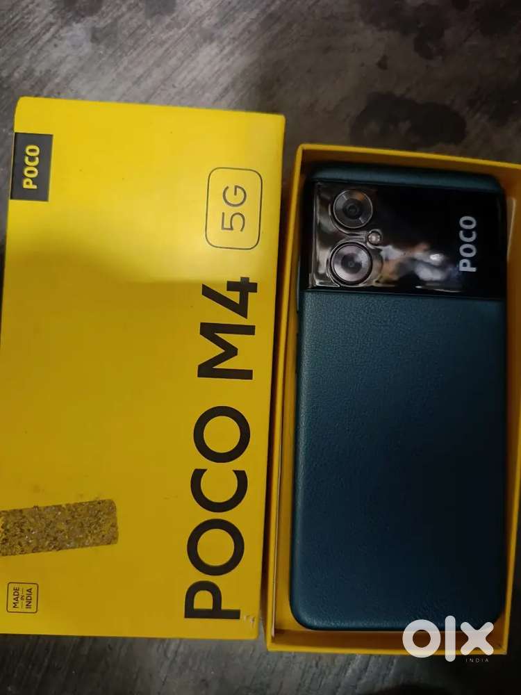 Poco M4 5g new condition