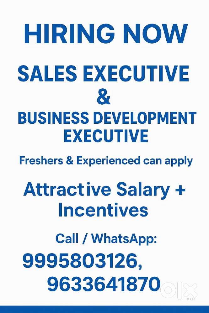 Hiring Sales & BD Executives