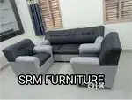 Branded 3+1+1 sofa set with a warranty and Direct Home delivery