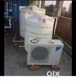 1000 litre aqua 2 ton chiller 70 can
