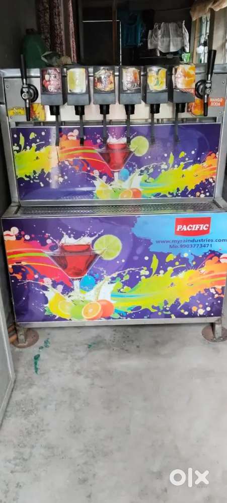 Soda machine car model