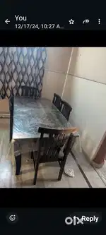 Rarely used dining table