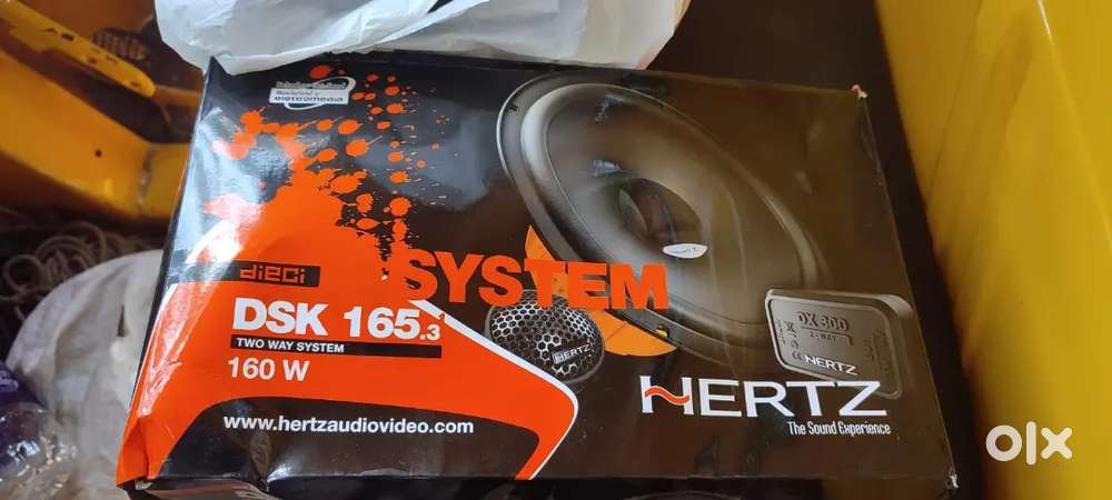 Hertz car speaker set working condition