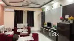 Fully furnished lake view 2BHK society flat for rent