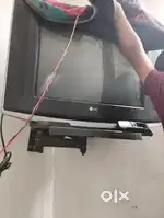Tv colour frant flat with tv stand
