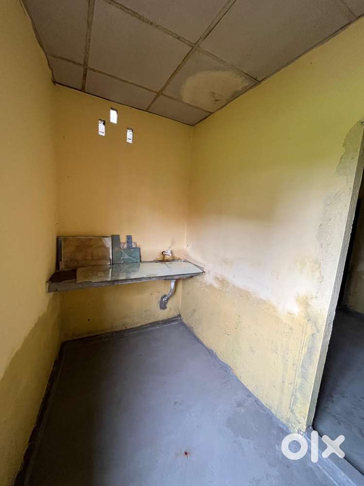 Bathroom and kitchen attached