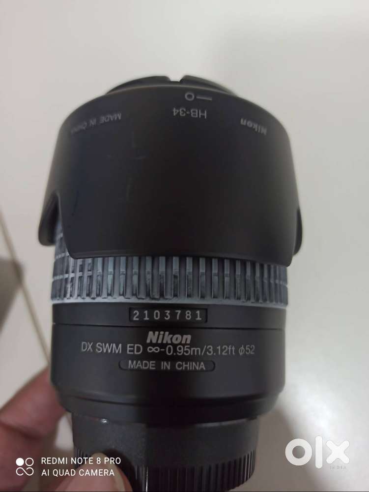 NIKON DX AF-S NIKKOR 55-200MM 1.4 - 5.6G ED