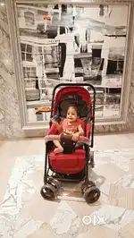 Babyhug Pram, Musical walker and mosquito net bed