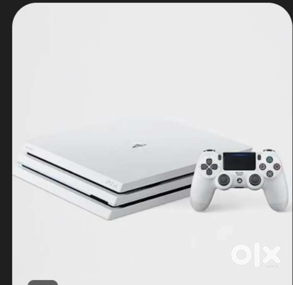 Ps4 pro with 3 games and 2 controllers