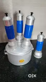 Puttu maker aluminium with 4 puttu SMr.Cheff