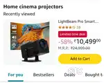 Projector for sale with in built Apps