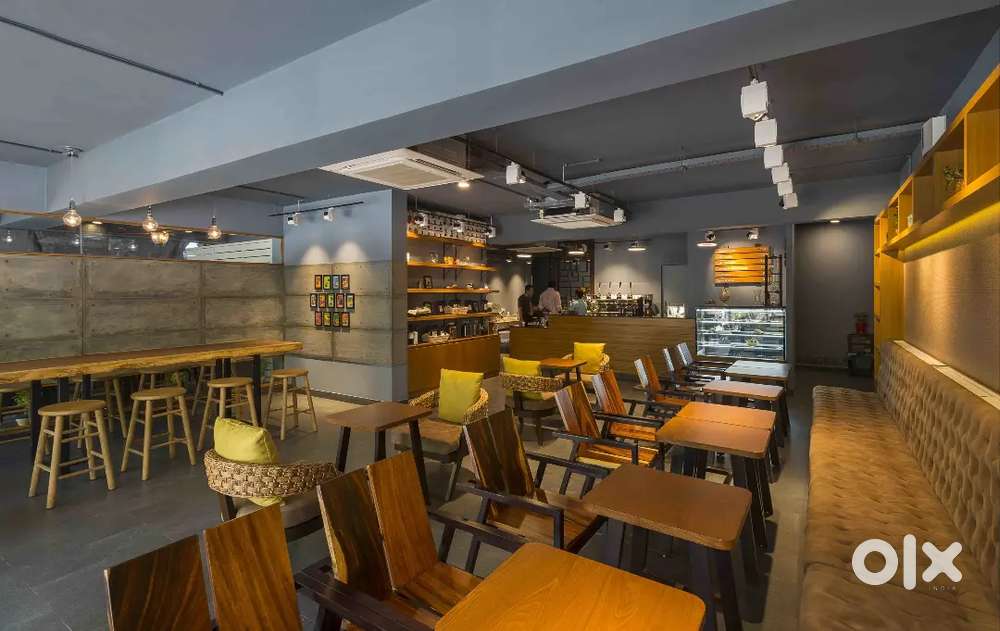 Furnished cafe available