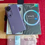 VIVO V40 (8+128) WARRANTY, BILL BOX (NEW LOOKING)