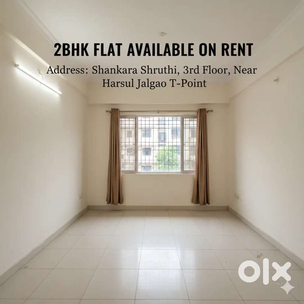 2BHK Flat available on rent