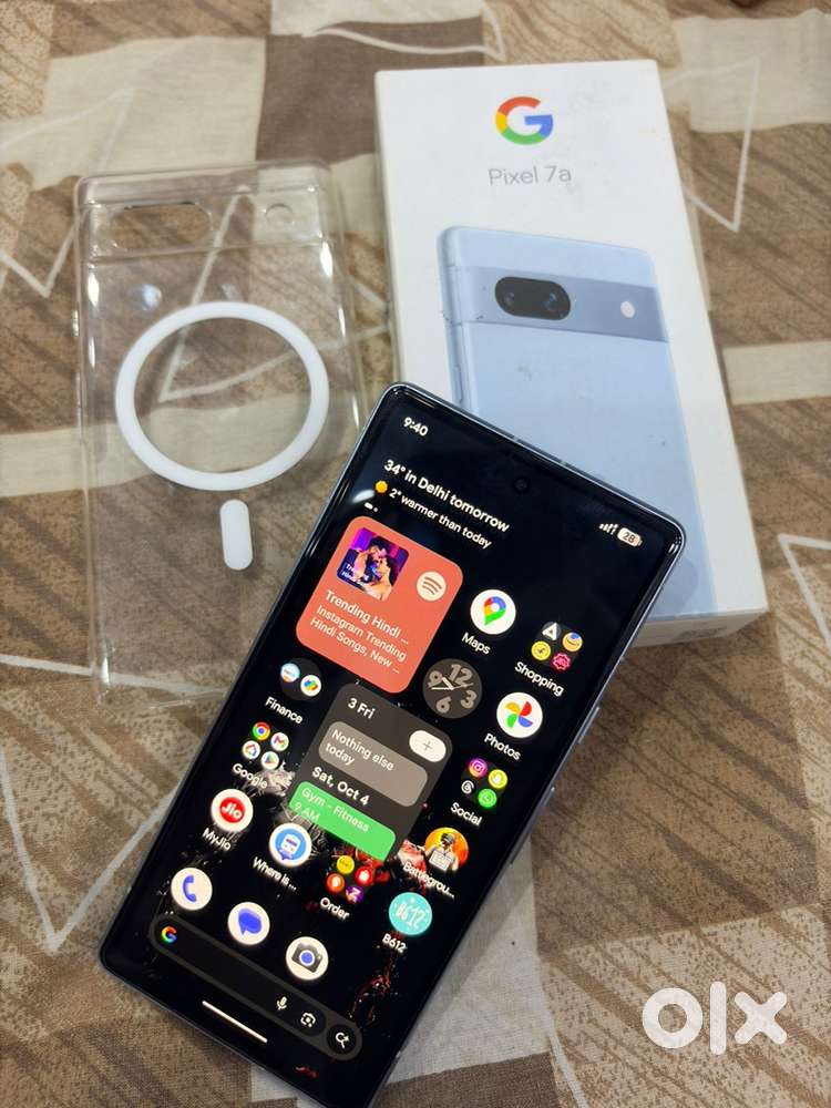Google Pixel 7A 8/128 with mag safe cover and Screen protector.