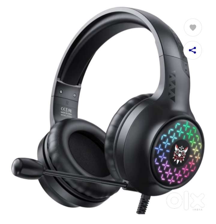 Gaming Headphone with Noise Cancellation, Black