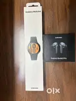 Samsung Buds 3 pro and Galaxy Watch 4 44mm