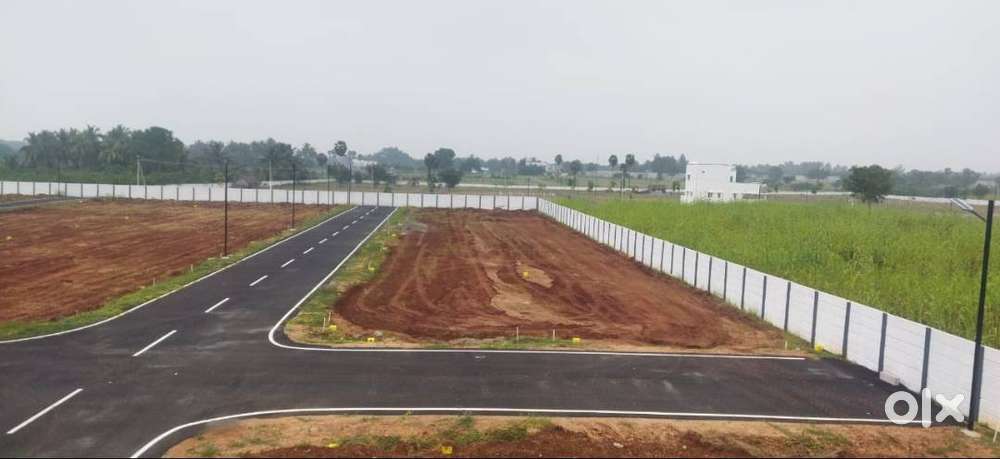 RESIDENTIAL PLOT FOR SALE PER CENT JUST 7.60 AT KUNNATHUR