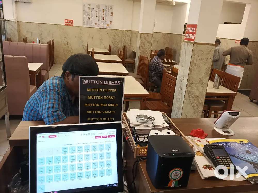 300 daily payment Restaurant billing job