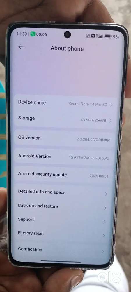 2 month use good condition 8GB 256