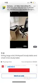 Swing muti seater zula | mini study table | study table and chair