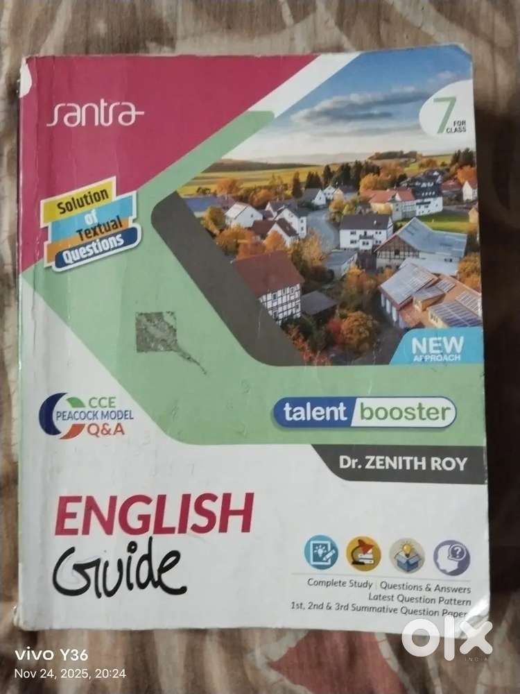Santra. English guide book class 7