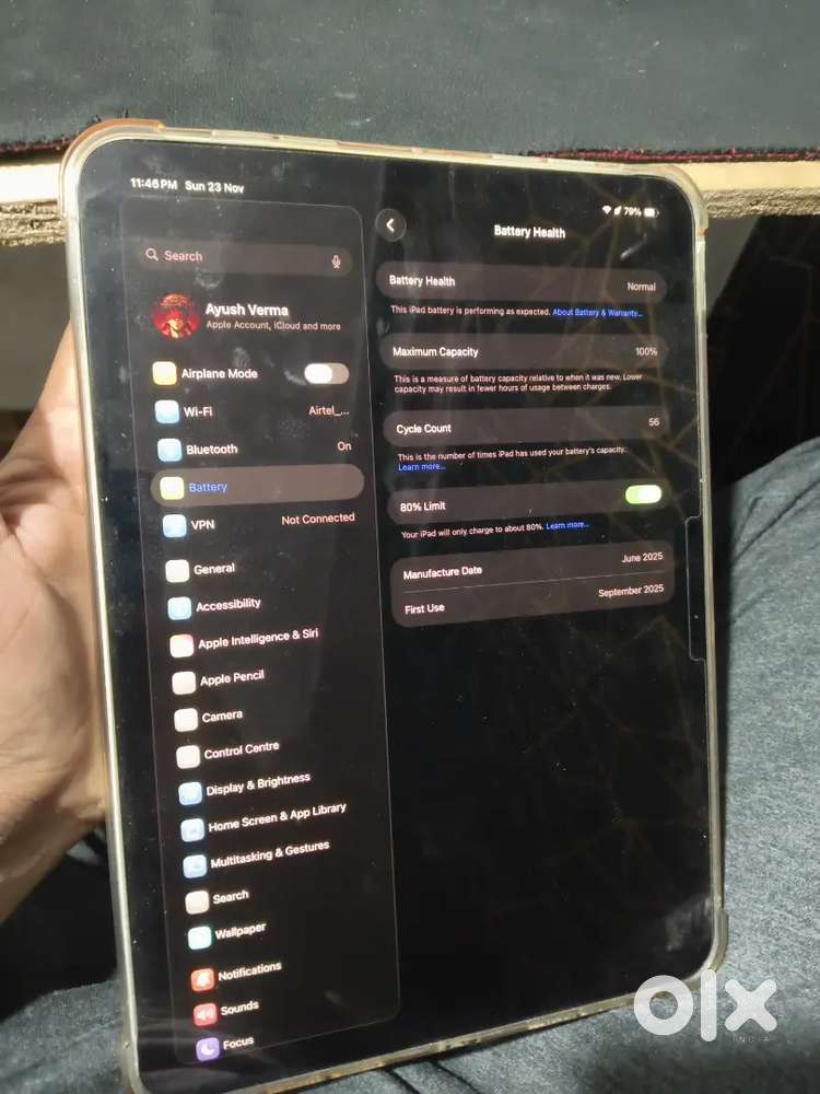 Ipad pro M4 11 Inch 256gb
