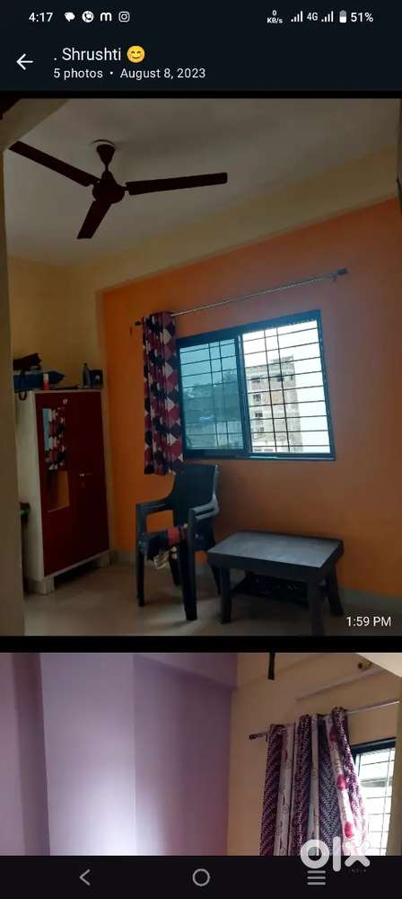 Semi furnished Flat near by capitaland company