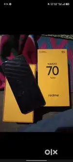 Realme narzo 70 turbo 5g.Ram6+6/128.(Only 3 month)