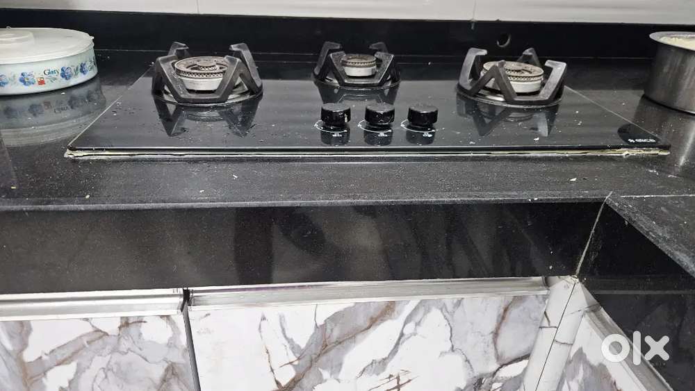 Elica Automatic 3 Burner HUB in Brand new condition