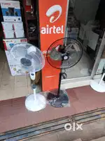 Factory second remote type pedestal fan I. Bell