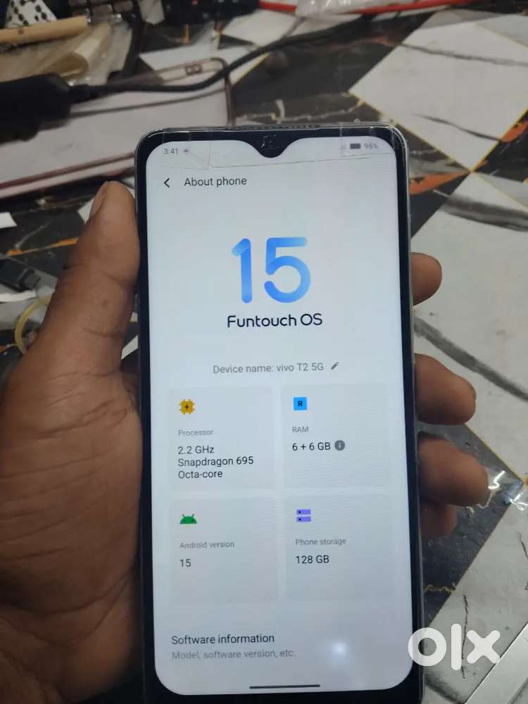 Vivo T2 5G Folder Change