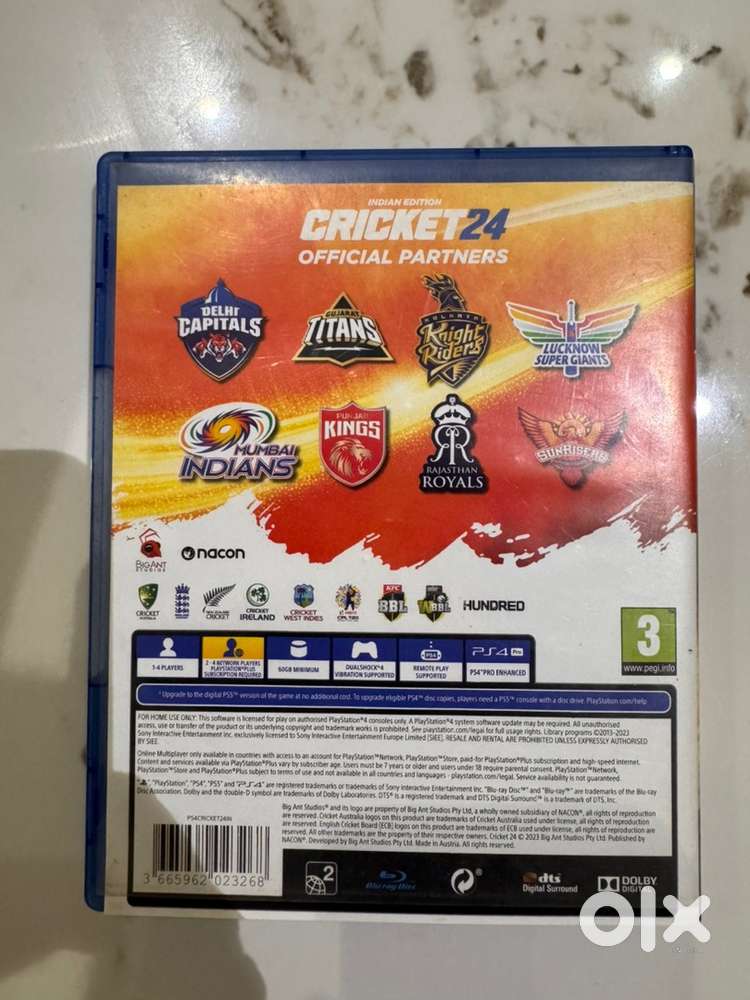 PS 4 / PS 5 - Cricket 24