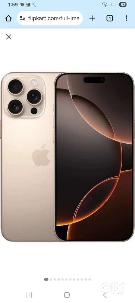 16 pro max 256gb disert colour