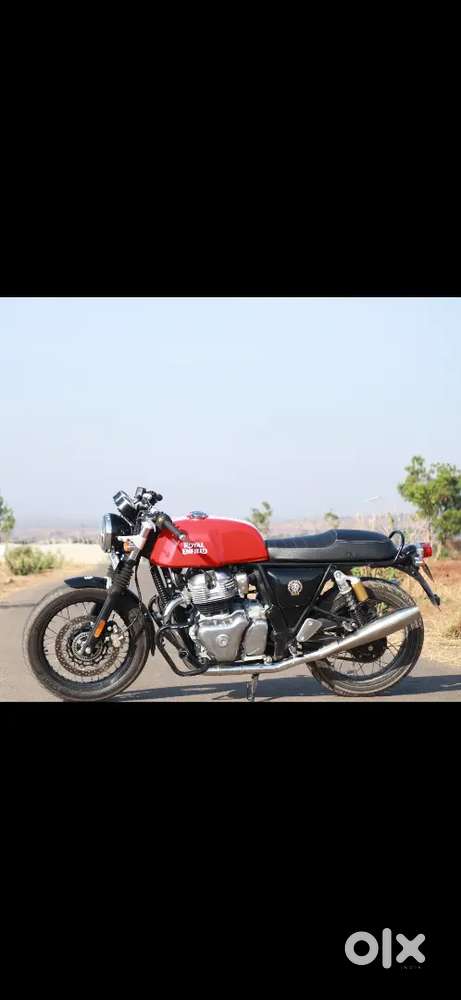 Brand new bike with red roaster silencer and stock exasut