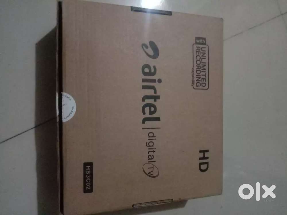Airtel hd set of box