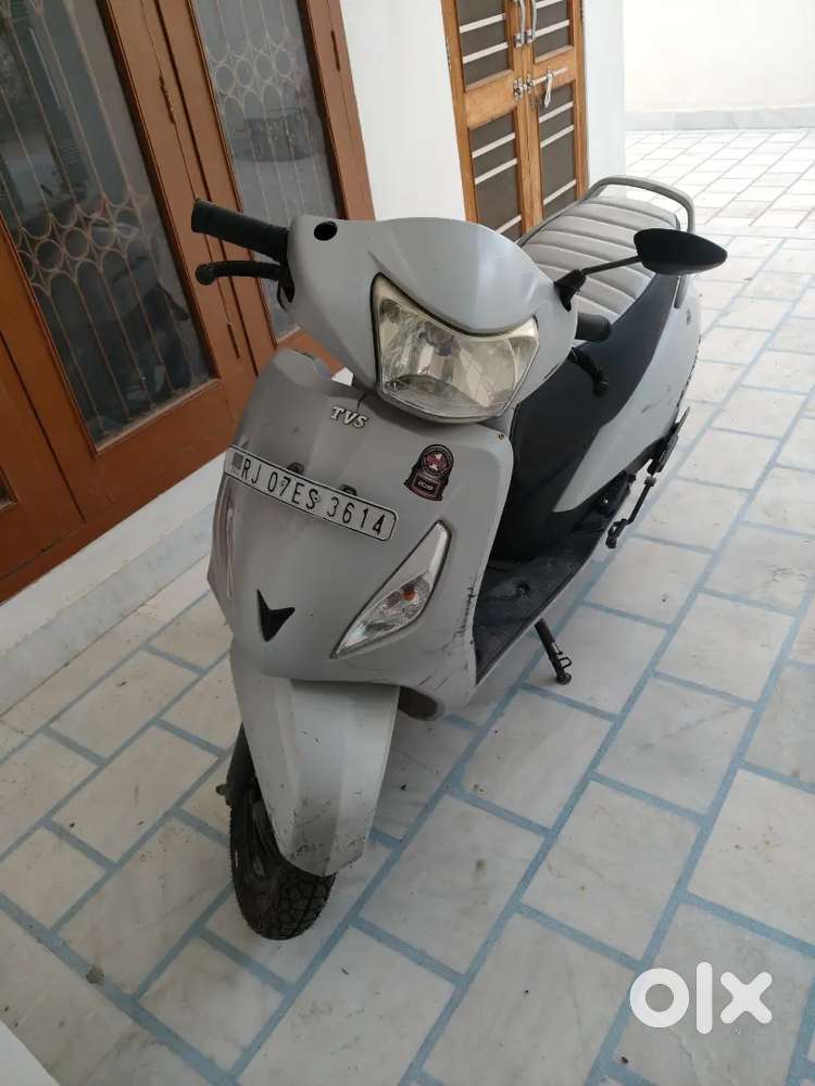 Tvs jupiter with new tyres