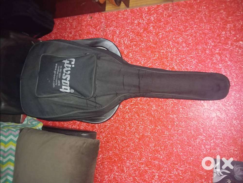 Guitar along with bag