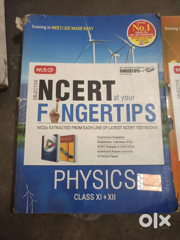 Ncert fingertips class (11+12th) for neet