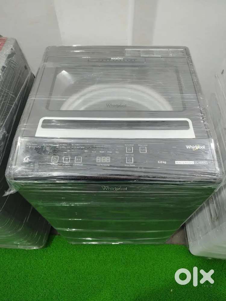 Washing machine with warranty