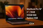 MacBook Pro A2141 | i7 9th Gen | 16GB | 512GB SSD | Radeon 4GB