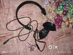 A punta wired headphone in good condition  and made in India