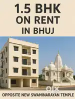 1.5 BHK ON RENT OPP NEW SWAMINARAYAN TEMPLE