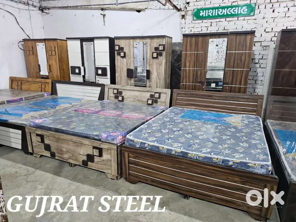 New brand double bed box bed 6by5