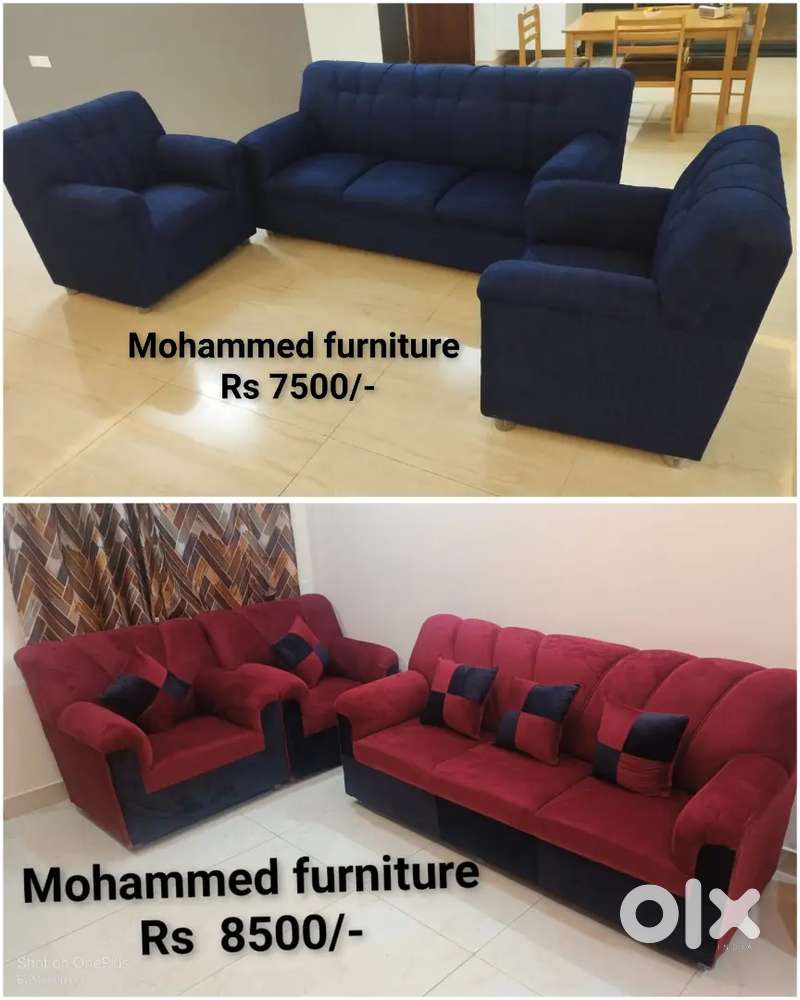 Elegant 5-Seater Sofa  Customizable Design  1-Year Warranty