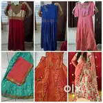 Choli and floor length gowns