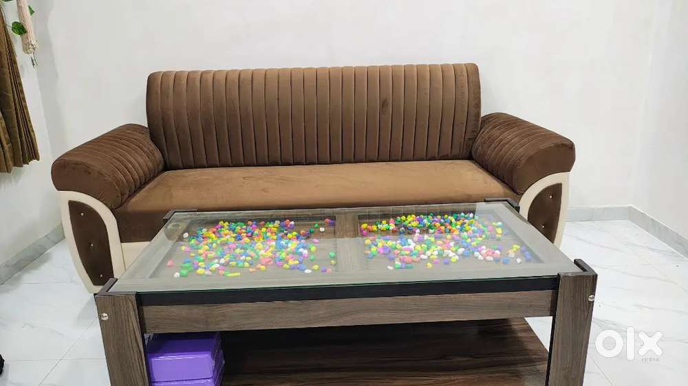 Sofa with centre table