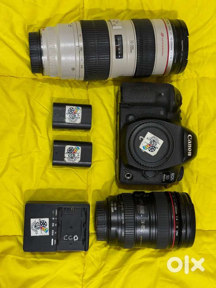 5Dmark4 with 24-105 &70-200 lens