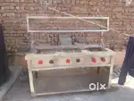 Gas stove table