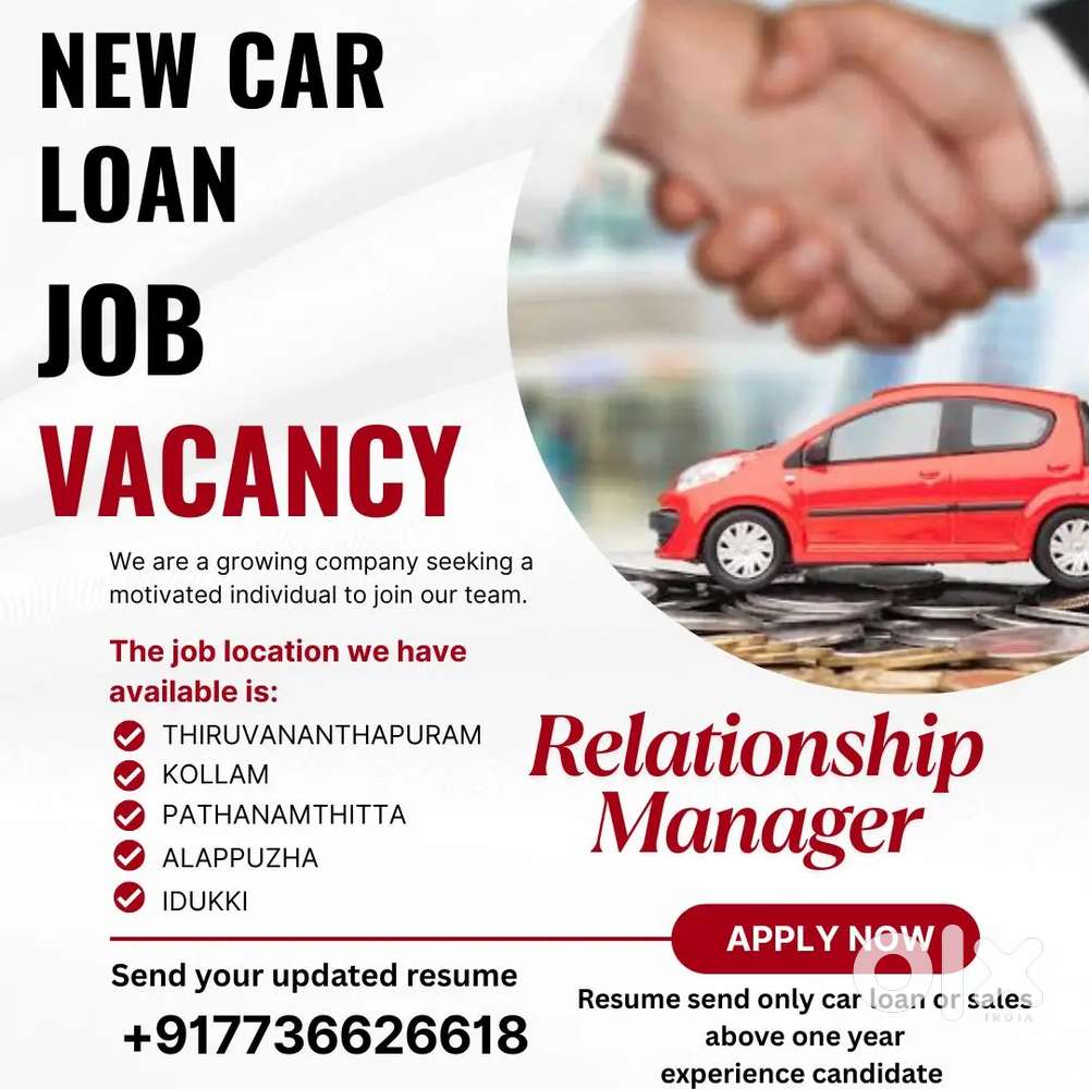 Wanted New Car Loan Manager